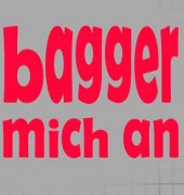 volleyball bagger mich an shirtmotiv