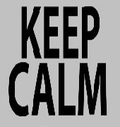 keep calm druckmotiv